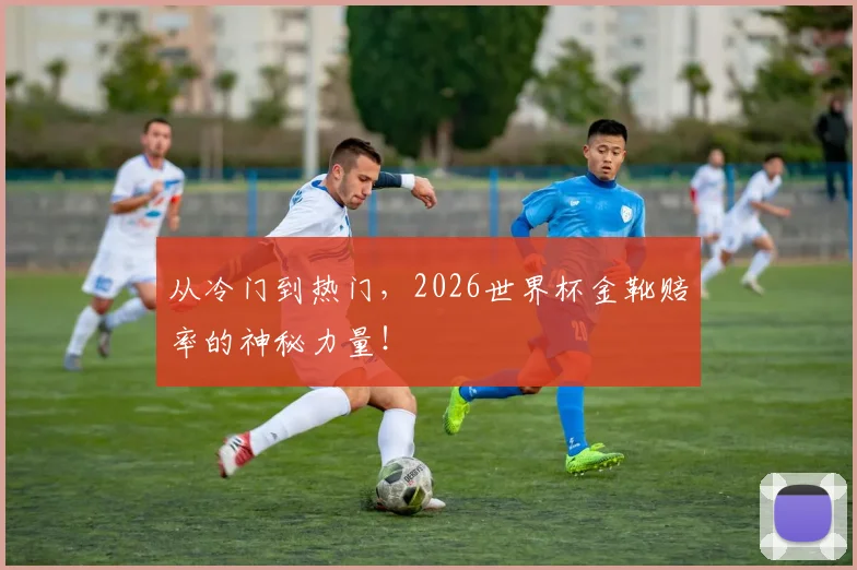 从冷门到热门,2026世界杯金靴赔率的神秘力量!